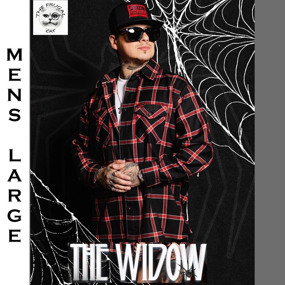DIXXON FLANNEL -  WIDOW Flannel Shirt - Men's Large